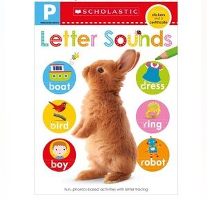Scholastic Preschool Letter Sounds Workbook
